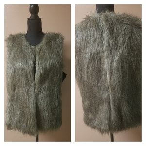 Style & Co. Faux Fur Vest